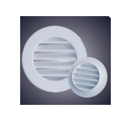 Grade de ventilação plástico ABS com tela anti-insetos